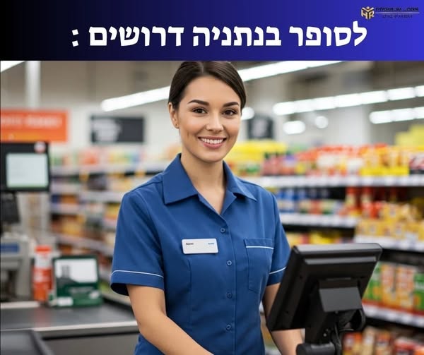 דרוש מוכר בחנות בראש העין