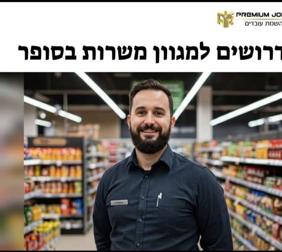 דרוש ניהול עבודה בחדרה