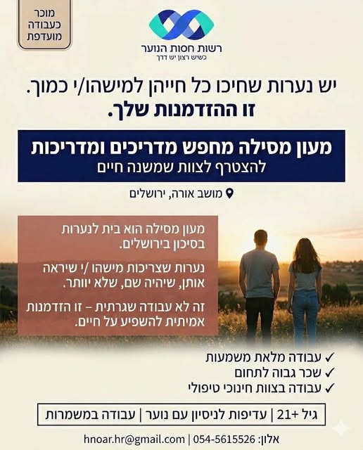 דרוש מדריכים בירושלים