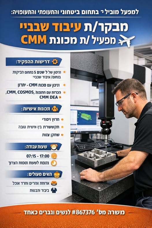 דרוש עיבוד שבבי בלוד
