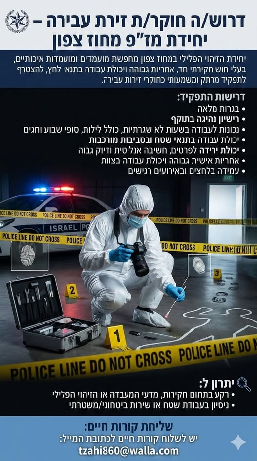 דרוש חוקרים בחיפה