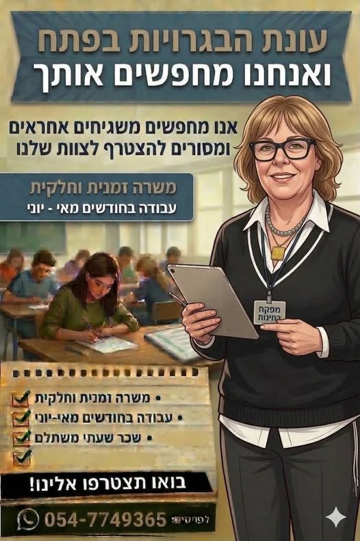 דרוש עובד כללי בירושלים