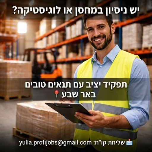 דרוש תפעול בבאר שבע