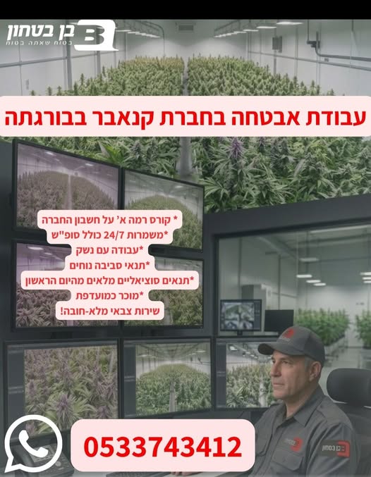 דרוש אבטחה בנתניה