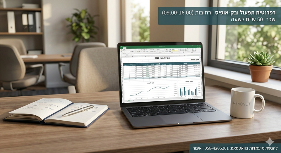 דרוש בק אופיס ברחובות