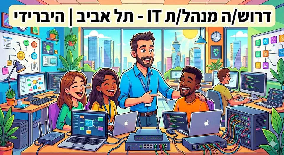 דרוש עובד/ת בתחום ניהול בתל אביב