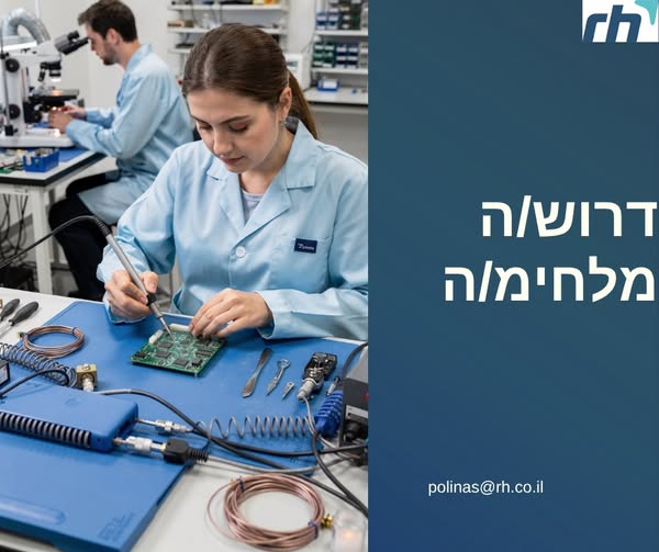 דרוש עובד/ת בתחום מכונות ותעשיה בנוף הגליל