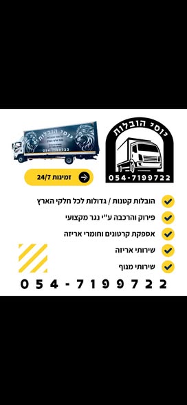 דרוש עובד/ת בתחום נהגים, רכב ותחבורה בתל אביב