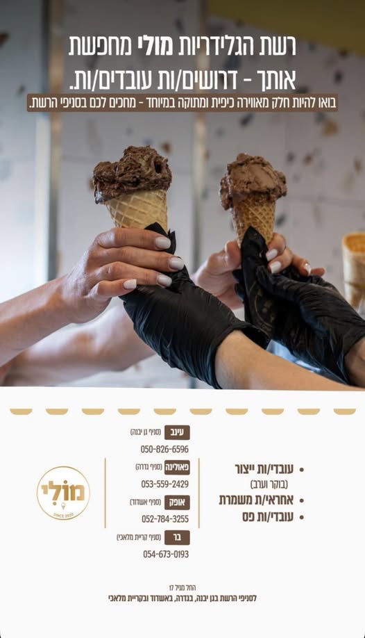 דרוש עובד/ת בתחום מכונות ותעשיה בקרית גת