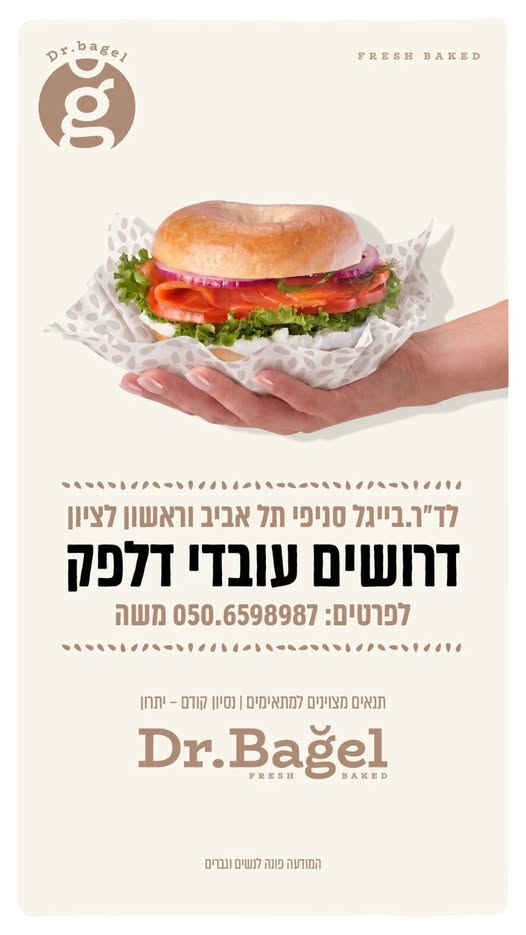 דרוש עובד/ת בתחום מכונות ותעשיה בתל אביב