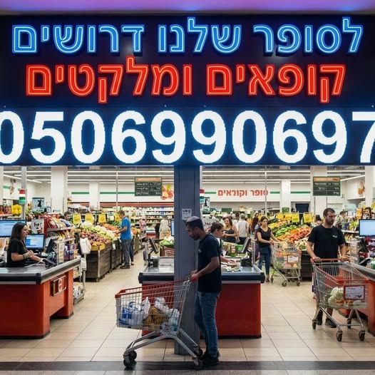 דרוש עובד/ת בתחום קמעונאות בבמרכז