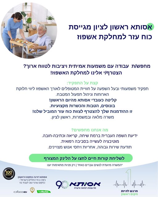 דרוש עובד/ת בתחום מסעדנות, בתי קפה וקייטרינג בראשון לציון