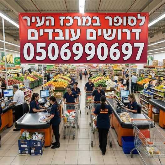 דרוש עובד/ת בתחום קמעונאות בבמרכז