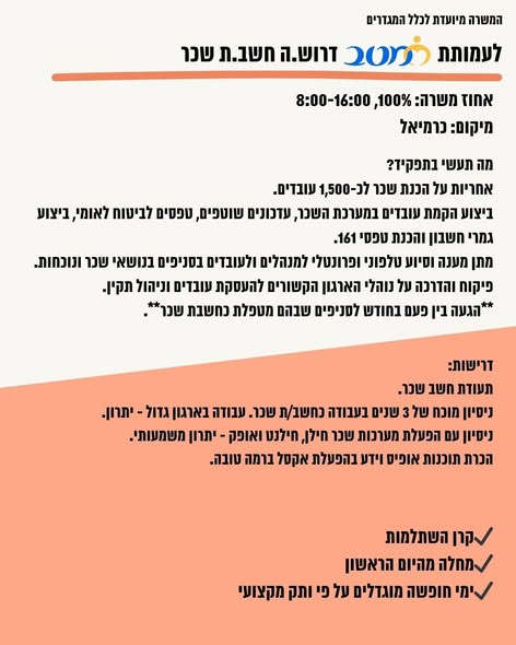 דרוש עובד/ת בתחום שמירה על בעלי חיים בחיפה