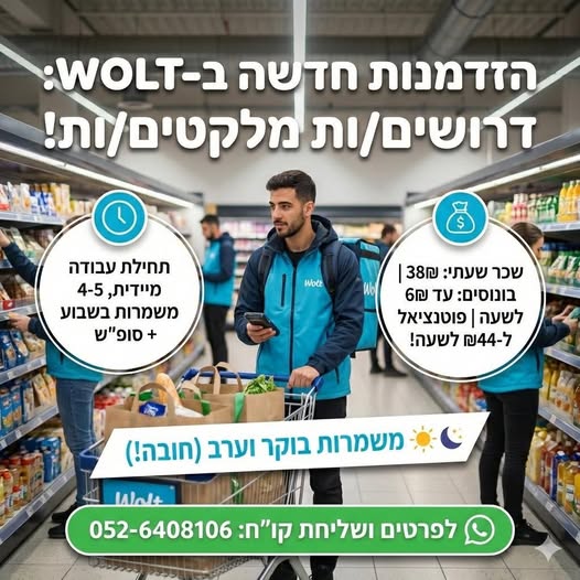 דרוש עובד/ת בתחום אבטחה ושמירה באור יהודה