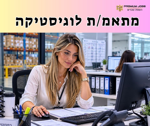 דרוש עובד/ת בתחום לוגיסטיקה ומחסנים בחדרה