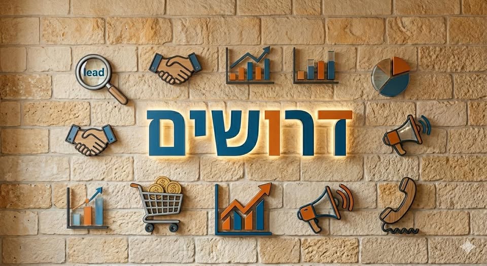 דרוש עובד/ת בתחום מכירות בירושלים