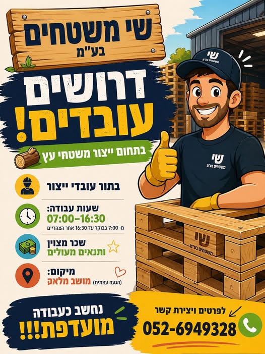 דרוש עובד/ת בתחום חיילים משוחררים בצפון