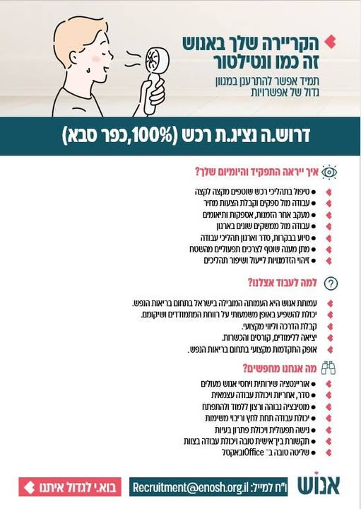דרוש עובד/ת בתחום לוגיסטיקה ומחסנים בכפר סבא