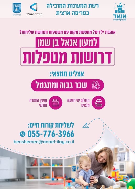 דרוש עובד/ת בתחום הוראה והדרכה ברמלה
