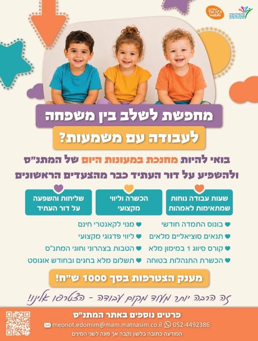 דרוש עובד/ת בתחום הוראה והדרכה בירושלים