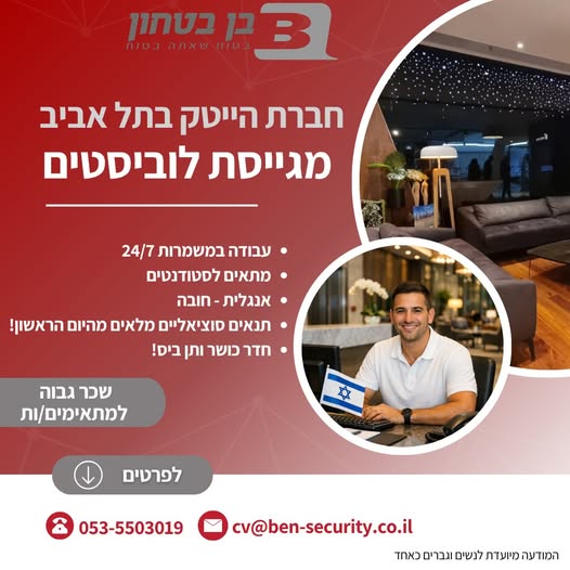 דרוש עובד/ת בתחום חשבונאות וכספים בתל אביב