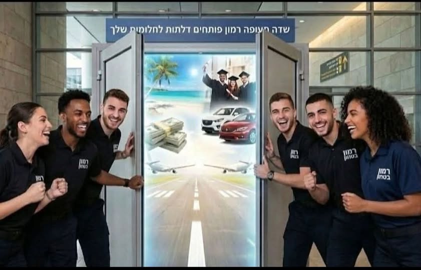 דרוש/ה עובדים!עבודה ללא נשק! הפרוייקט היוקרתי של מודיעין אזרחי באילת "רמון" מגייסים עובדים!עבודה ללא נשק!… עוד
