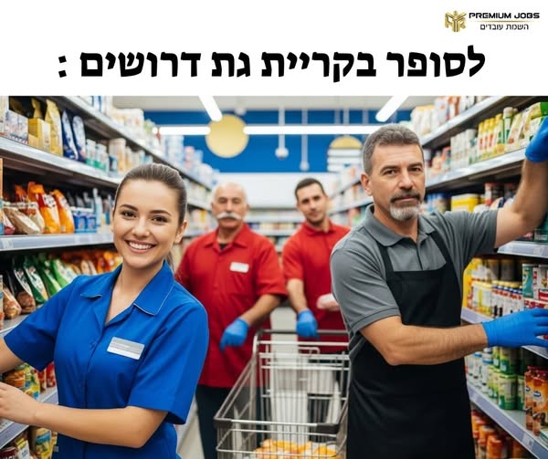 דרושים : קופאי/ת ללא ניסיון 37 בקרית גת