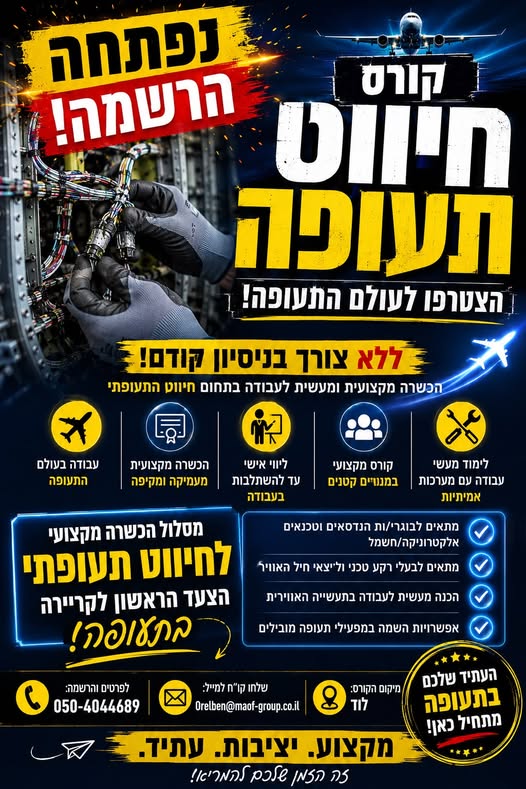 דרוש/ה אלקטרוניקה בתל אביב
