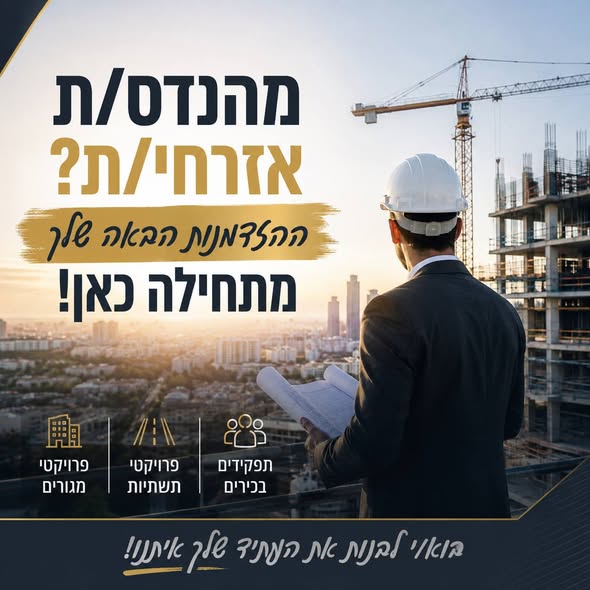 דרוש/ה ניהול עבודה בפתח תקווה