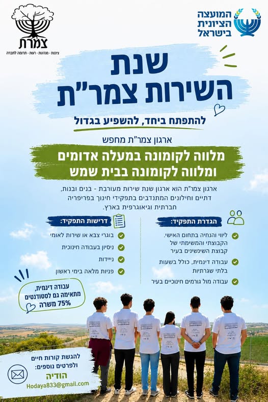 דרוש/ה אנשי חינוך שיצטרפו לצוות הכי מדהים שיש! בירושלים
