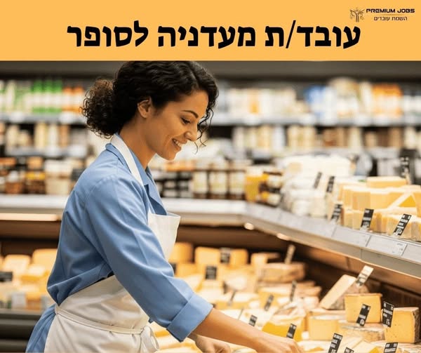 דרוש/ה עובד/ת מעדנייה ועובד/ת מעדניה בתל אביב