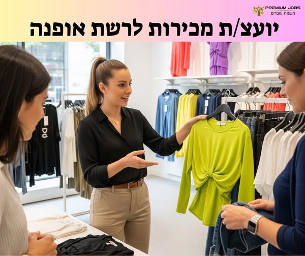 דרוש/ה מוכר/ת בחנות בתל אביב