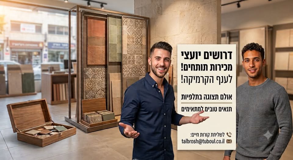 דרוש/ה את התותחים/ות הבאים/ות! מה אנחנו מציעים? בתלפיות