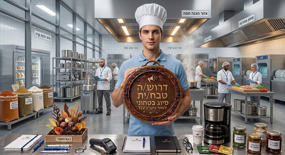 דרושים טבחים/ות לחברה בתחום המזון באזור נתב