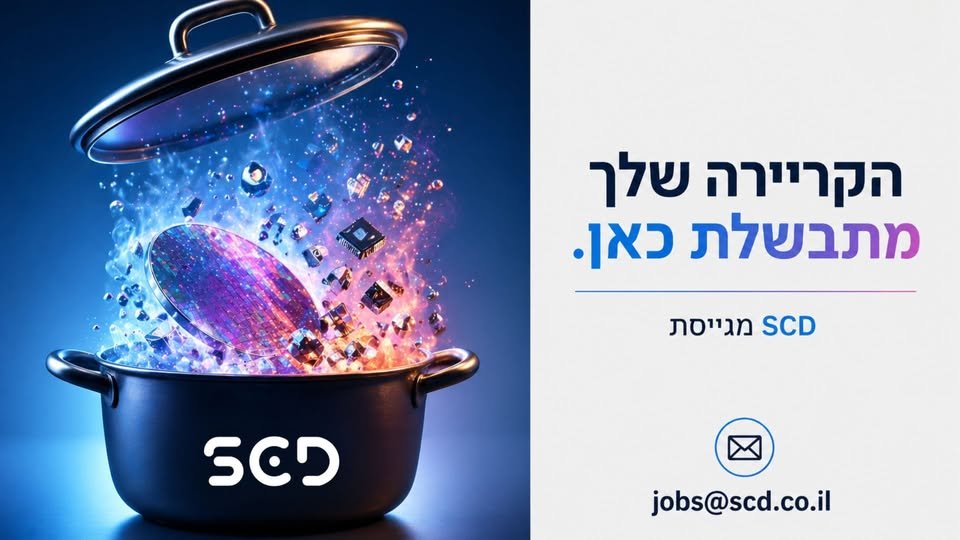 דרוש/ה הנדסאי/ת אחזקת ציוד מקצועי/ת ומנוסה בכרמיאל