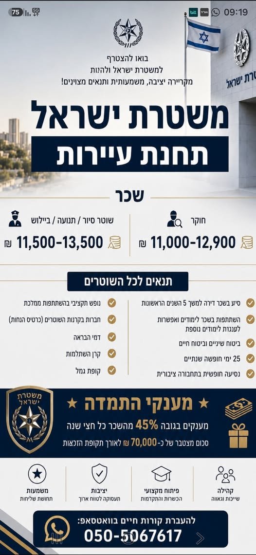 דרוש/ה נציג/ה פיננסית ורכז/ת שירות בבאר שבע