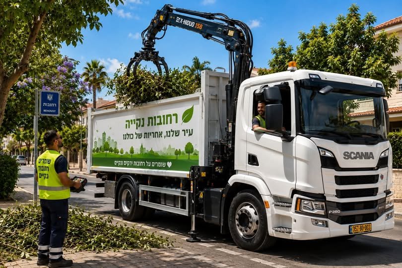 דרוש/ה נהג משאית עד 15 טון - רחובות והסביבה עבודת נהיגה בלבד 6