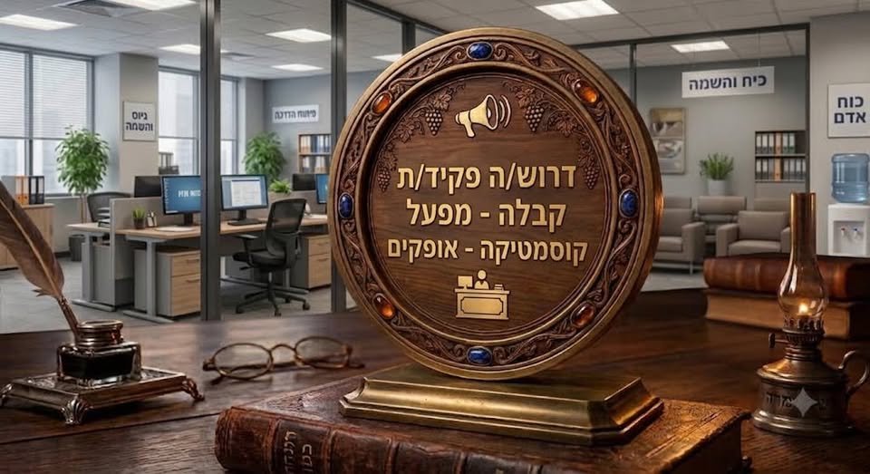 דרוש/ה פקיד/ת קבלה למפעל קוסמטיקה – אופקים 28614