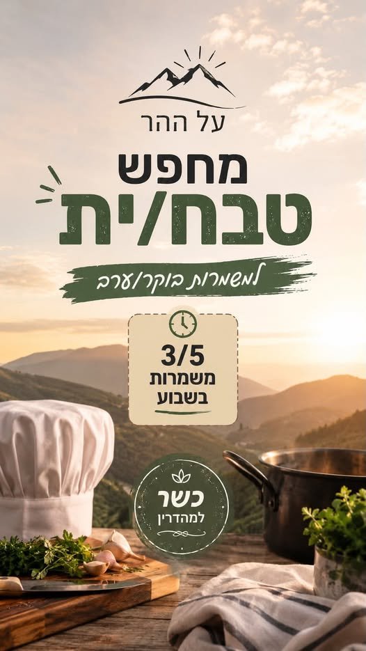דרוש/ה ניסיון אבל זה בונוס ללא ספק אהלן חברים מחפש למקום שהוא כ בחיפה