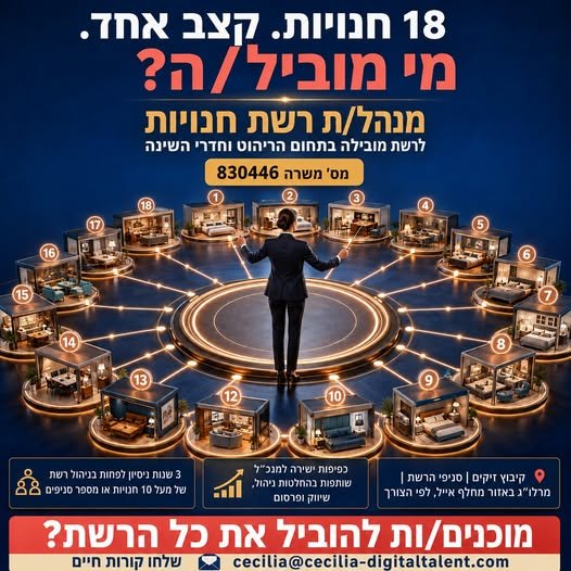 דרוש/ה מנהל/ת בכיר בשדרות