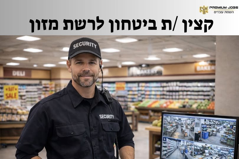דרוש/ה קצין/ת בטחון ברמלה