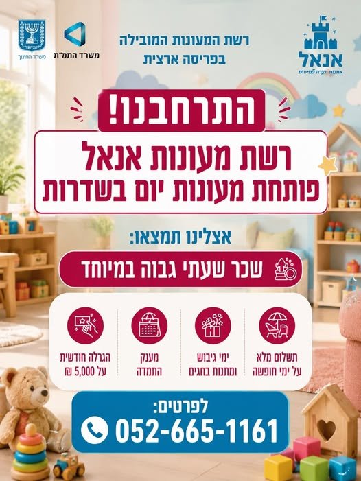 דרוש/ה מוכר/ת בחנות בנתיבות