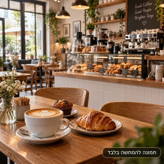 דרוש/ה שותפ/ה פעיל/ה להקמת בית קפה - בייקרי חדש דרוש/ה שותפ/ה רציני/ת שרוצה להיכנס לפרויקט מההתחלה, לבנות יחד מקום עם אופי, מוצר חזק ופוטנציאל אמיתי לצמיחה. בית קפה בייקרי מודרני, איכותי ומדויק, עם דגש חזק על מאפים, קינוחים, קפה וחוויית לקוח בקרית גת