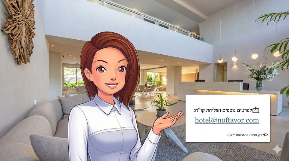 דרוש/ה פקיד/ת קבלה והזמנות למלון נוף תבור (קיבוץ מזרע) אם אתם אנשים שאוהבים אנשים – מקומכם איתנו! עבודה קבועה עם גמישות במשמרות (בוקר, ערב ולילה) סביבת עבודה משפחתית, חמה ונעימה מתאים גם לסטודנטים – משרה מלאה או חלקית