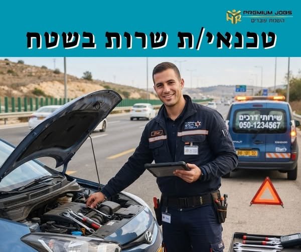 דרוש/ה טכנאי/ת שירות בחיפה