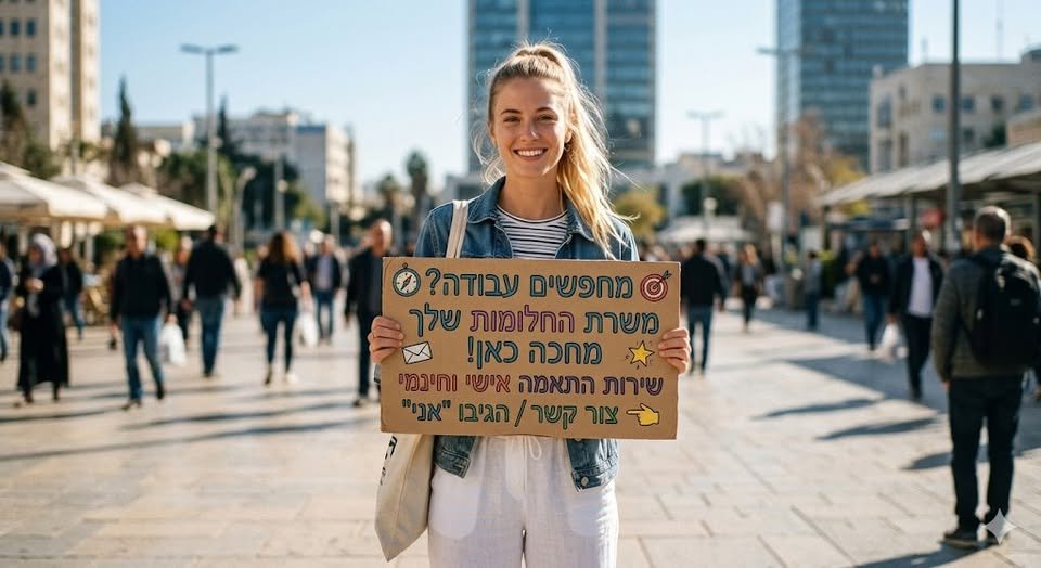 דרוש/ה נציג/ה פיננסית ורכז/ת שירות בירושלים