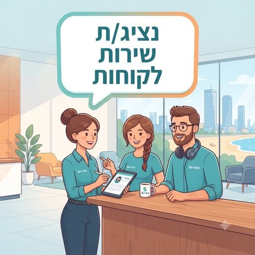 דרושים **נציג/ת שירות לקוחות** להצטרף לצוות שלנו בעיר הגדולה תל אביב (גם ללא ניסיון קודם!). **מה כולל התפקיד?** * ליווי לקוחות האתר ומתן מענה איכותי * ביצוע שיחות יזומות ללקוחות, איסוף חוות דעת ודירוג **מה אנחנו מציעים?** * **משרה חלקית גמי