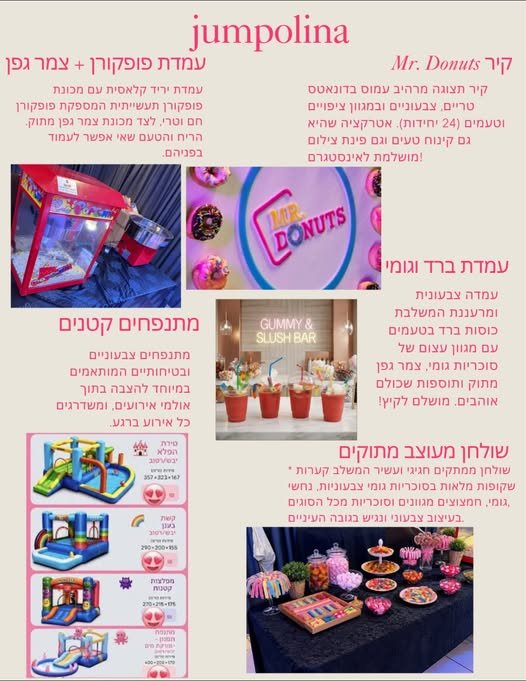 דרוש/ה להפוך את האירוע שלכם לחוויה שהילדים לא ישכחו בכפר סבא