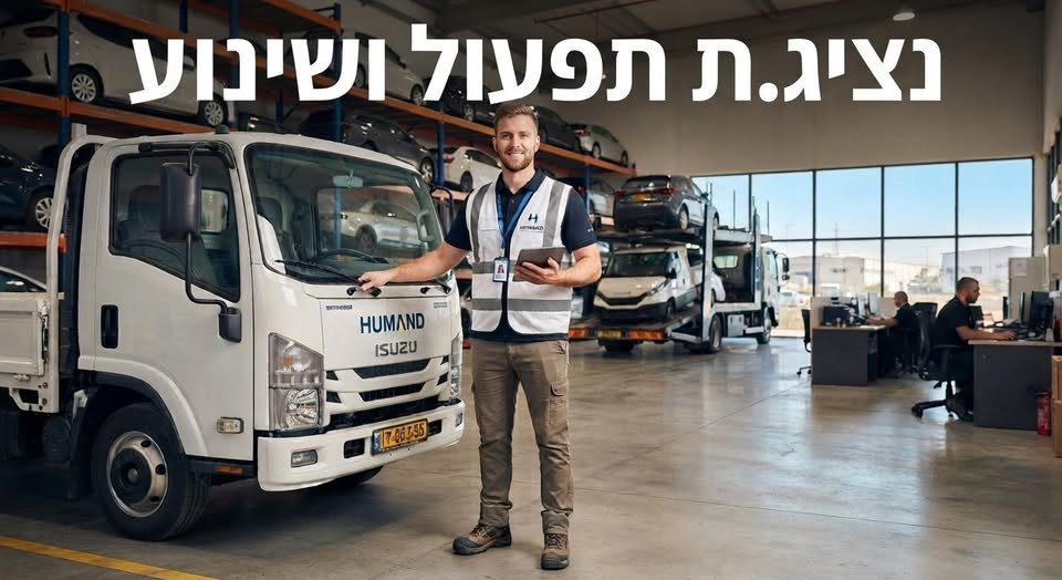 דרוש/ה נציג.ת תפעול ושינוע (אין צורך בניסיון קודם) ברמלה